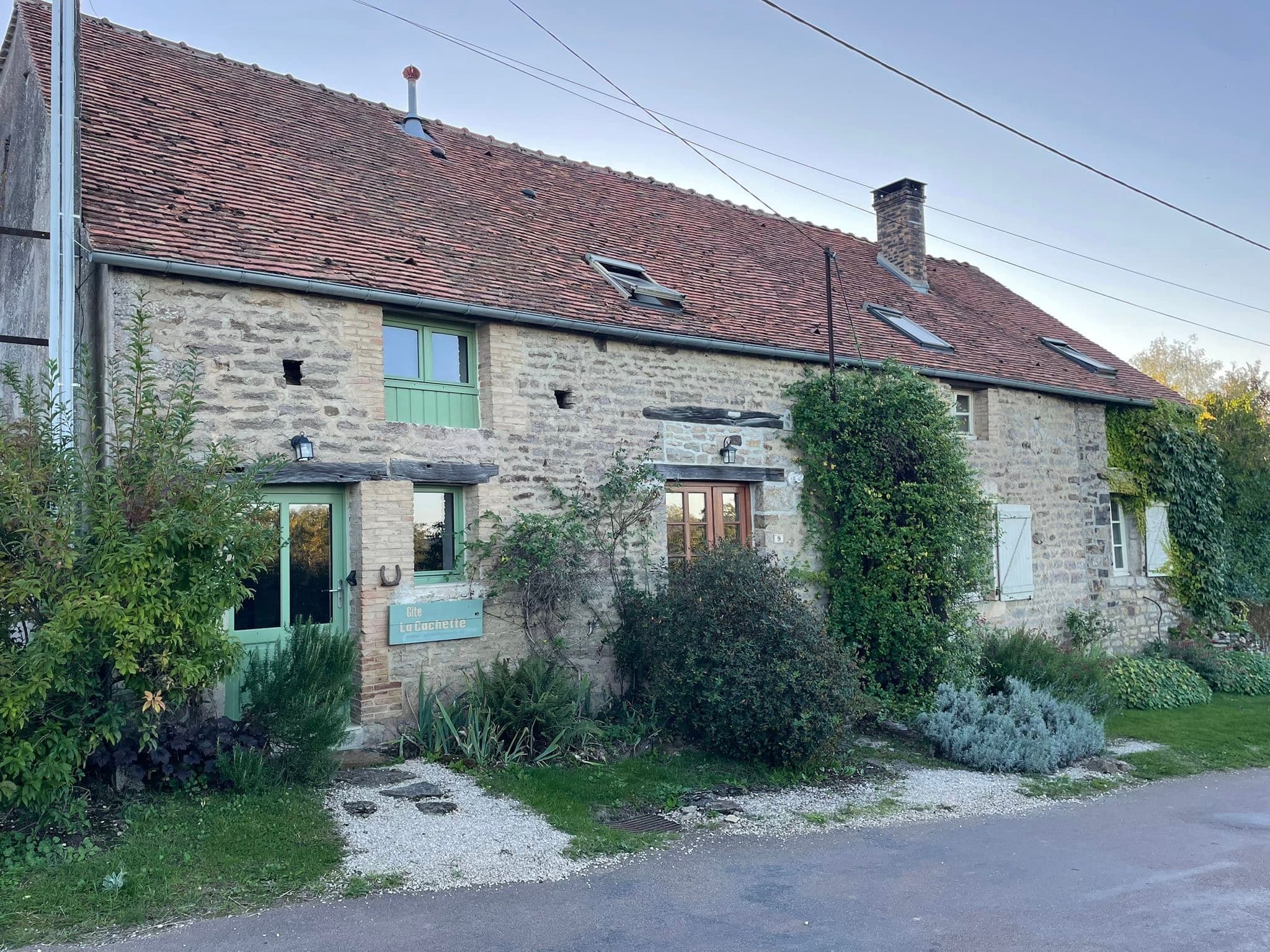 Een schuilplaats in Bourgondië.